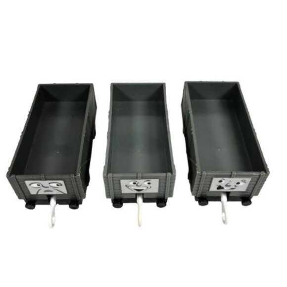 TROUBLESOME TRUCKS LOT OF 3 Thomas Friends Train Motorized Trackmaster Cars TOMY - Picture 2 of 7